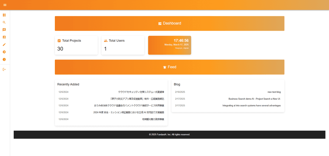 FundastA's AI Search Engine screenshot 1