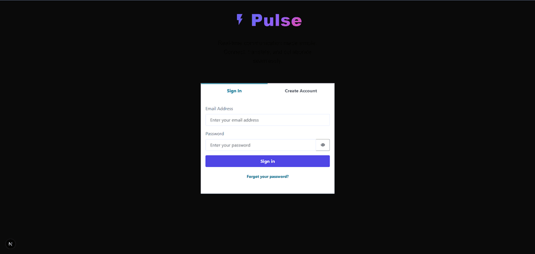 Pulse (Multilingual Internal Communication Tool) screenshot 1